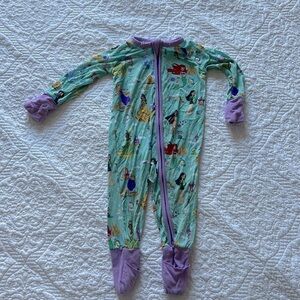 3-6 months Little Sleepies Disney Princess Zippy